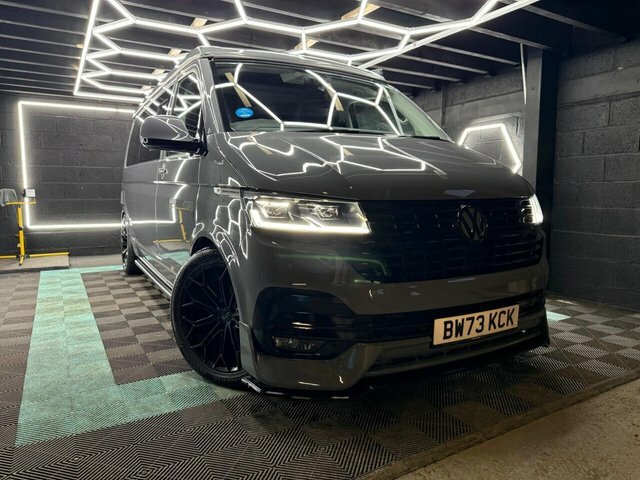 Volkswagen Transporter 2.0 Tdi 150 Highline Van Dsg 150 Ps Grey #1