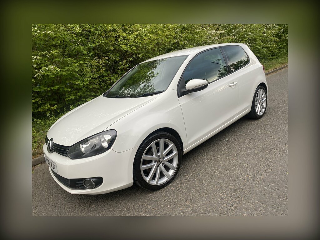 Volkswagen Golf 2.0 Tdi 140 Gt MF09WJV White #3