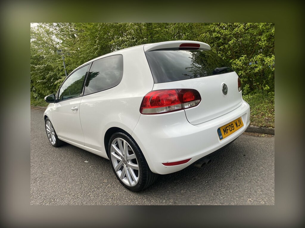 Volkswagen Golf 2.0 Tdi 140 Gt MF09WJV White #5