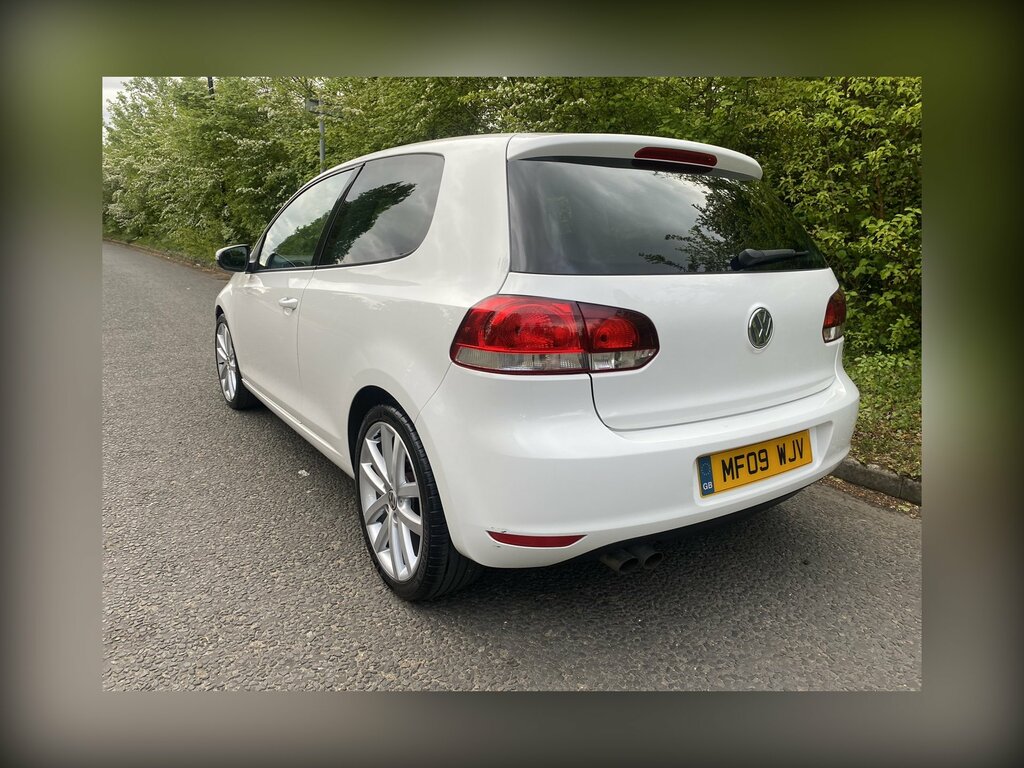Volkswagen Golf 2.0 Tdi 140 Gt MF09WJV White #6