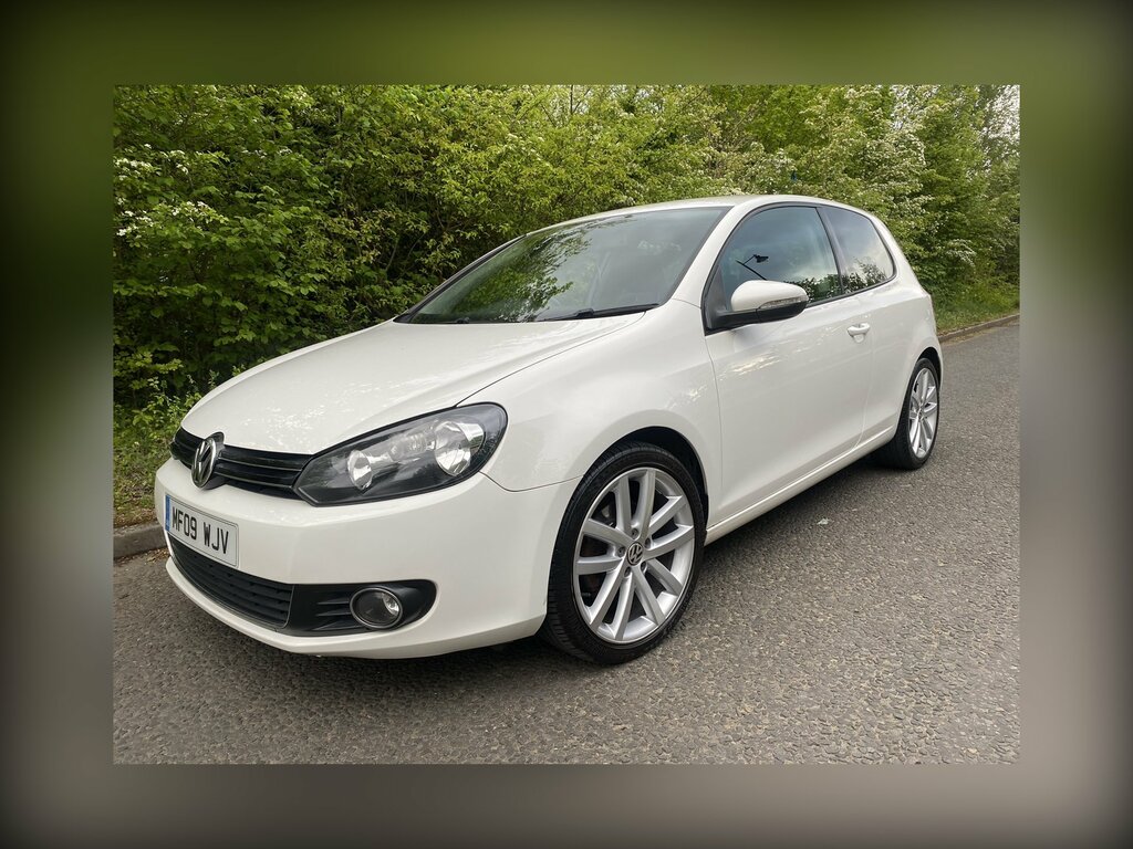 Volkswagen Golf 2.0 Tdi 140 Gt White