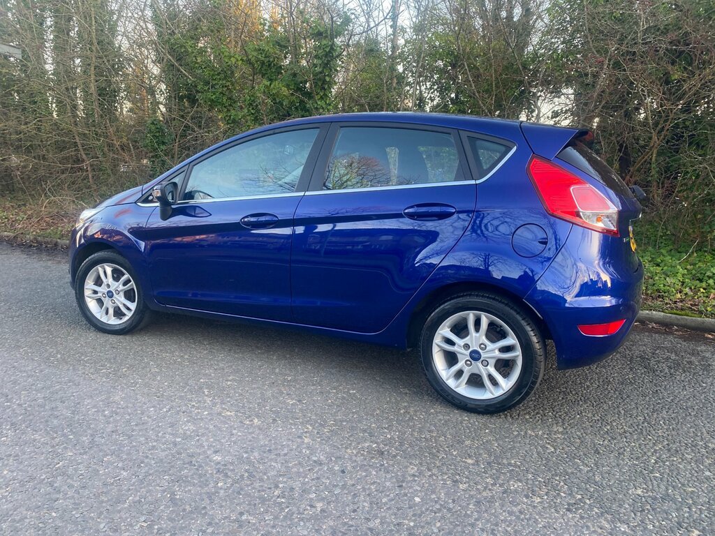 Ford Fiesta 1.0T Ecoboost Zetec Hatchback Eu MC16BAV Blue #6