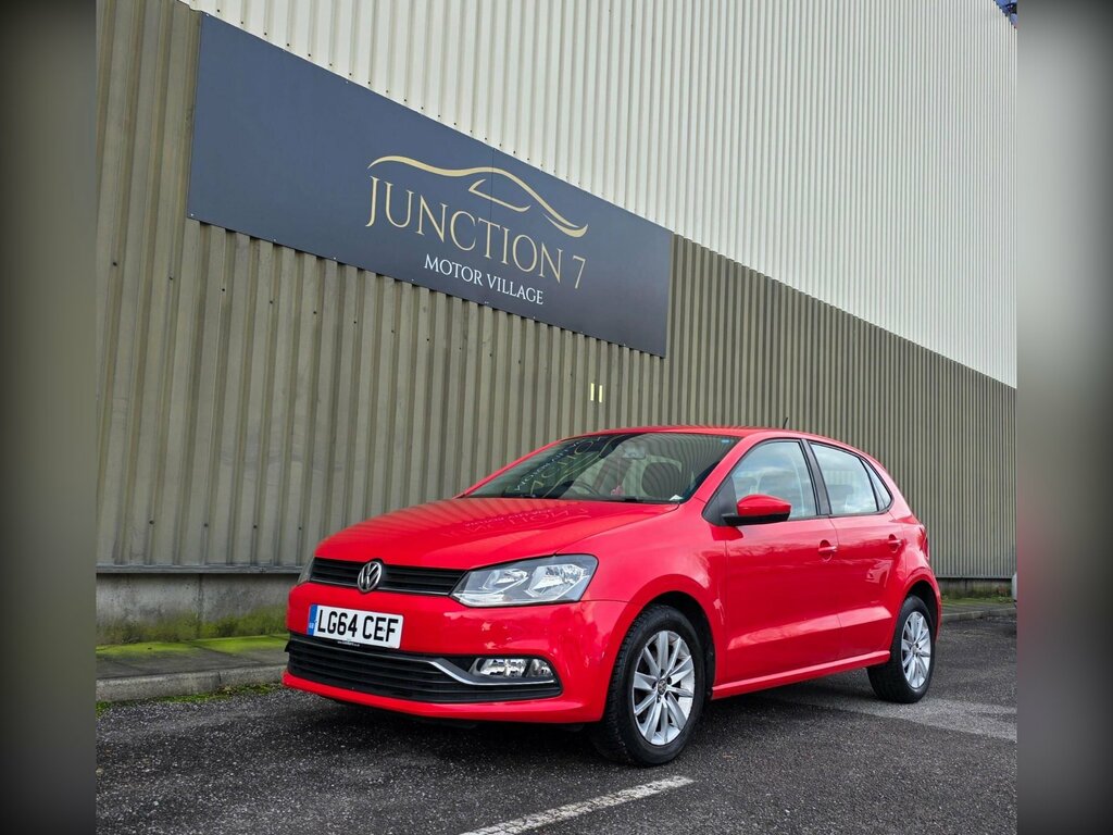 Volkswagen Polo 1.4 Tdi Bluemotion Tech Se Euro 6 Ss Red #6
