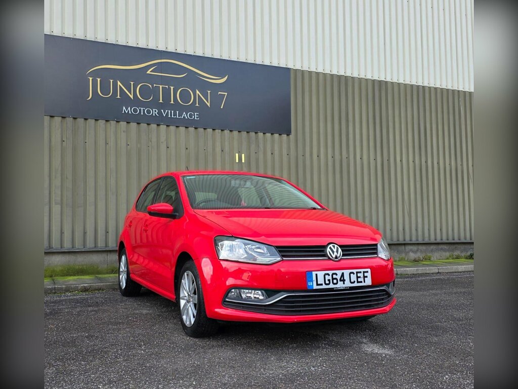 Volkswagen Polo 1.4 Tdi Bluemotion Tech Se Euro 6 Ss Red #3