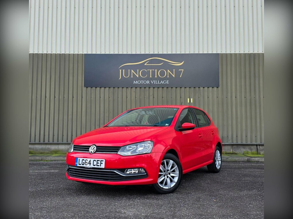 Volkswagen Polo 1.4 Tdi Bluemotion Tech Se Euro 6 Ss Red