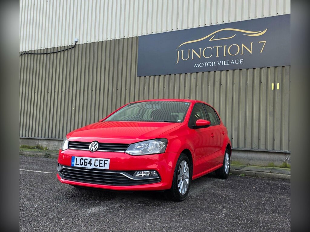Volkswagen Polo 1.4 Tdi Bluemotion Tech Se Euro 6 Ss Red #5