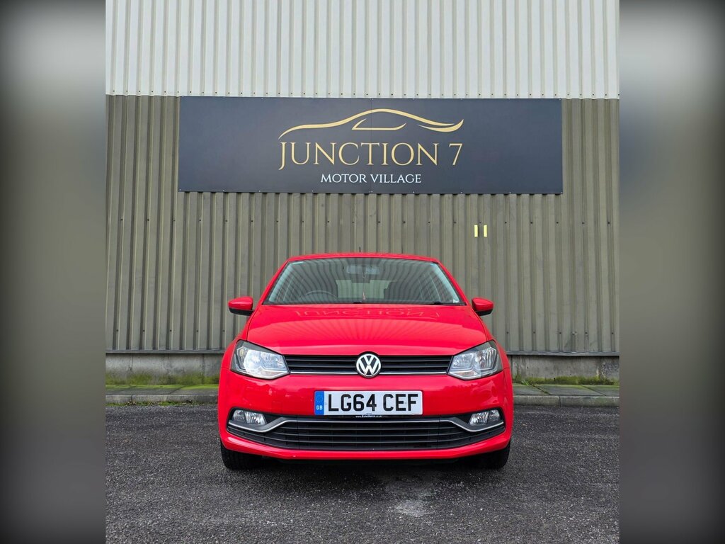 Volkswagen Polo 1.4 Tdi Bluemotion Tech Se Euro 6 Ss Red #4