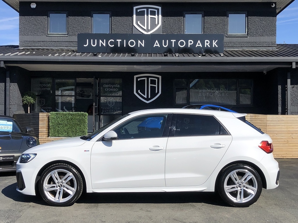 Audi A1 Tfsi S Line CX71GYY White #6