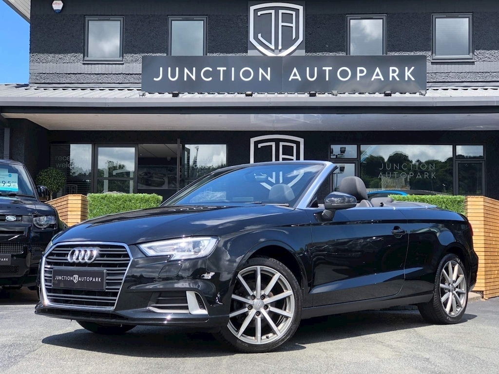 Audi A3 Cabriolet Tdi Sport Black #2
