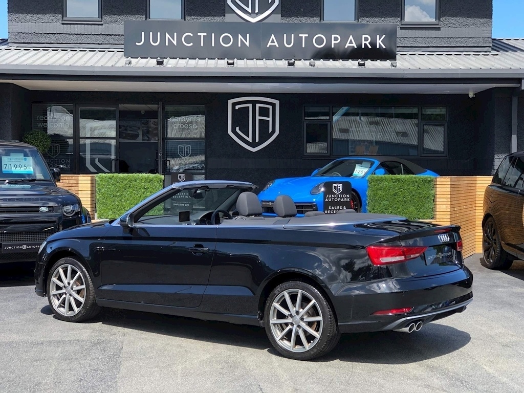 Audi A3 Cabriolet Tdi Sport Black #6