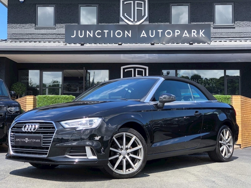 Audi A3 Cabriolet Tdi Sport Black #4