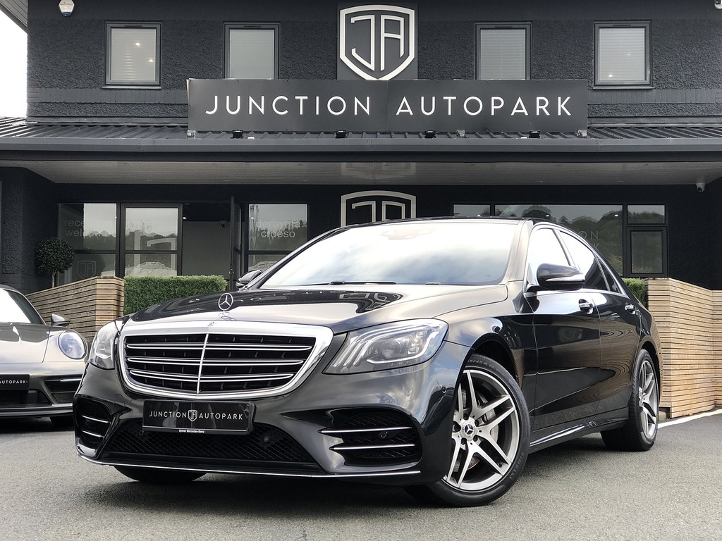 Mercedes-Benz S Class S350d Amg Line BJ18HZW Black #2