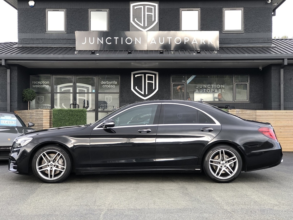 Mercedes-Benz S Class S350d Amg Line BJ18HZW Black #4