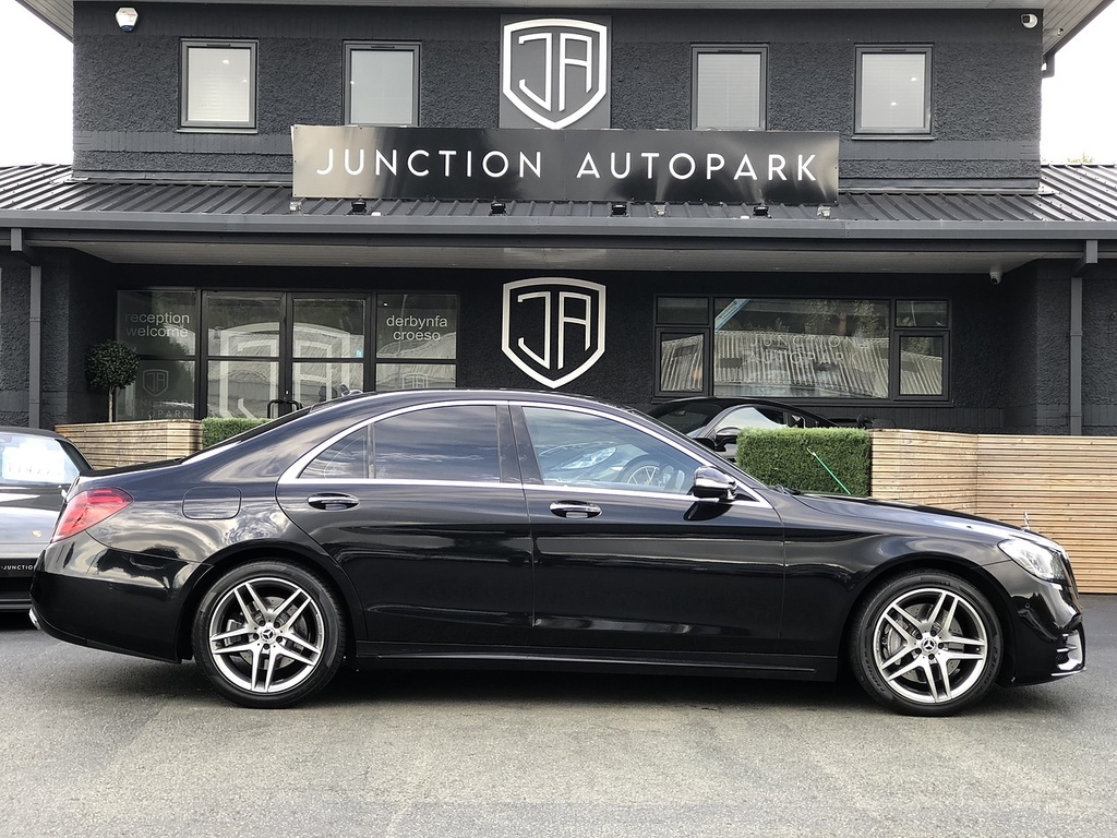 Mercedes-Benz S Class S350d Amg Line BJ18HZW Black #5