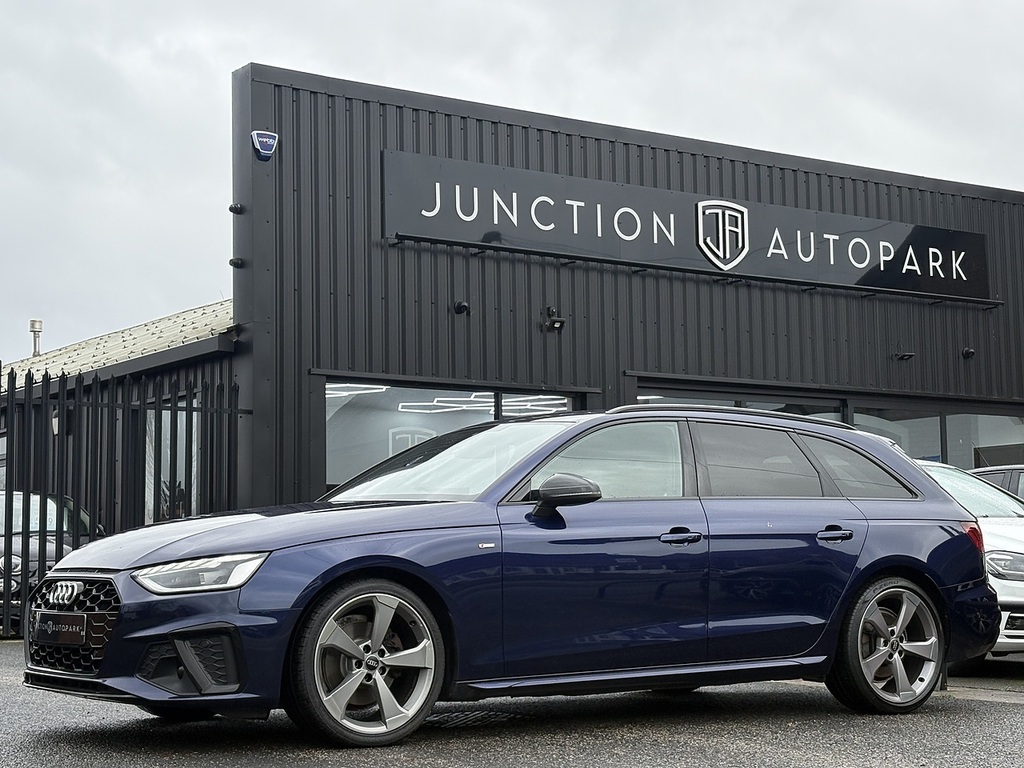 Audi A4 Avant Tdi Black Edition HJ69PFX Blue #2