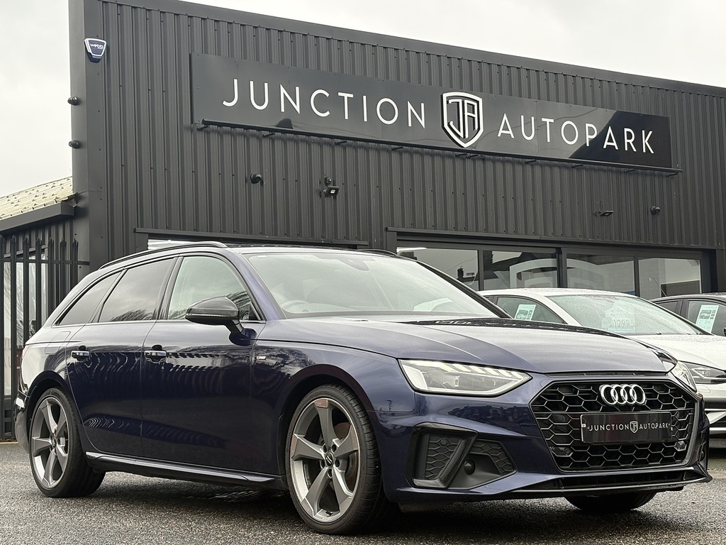 Audi A4 Avant Tdi Black Edition Blue
