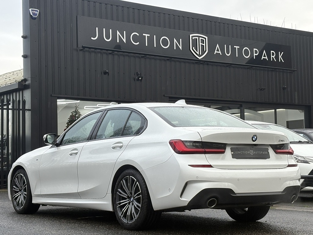 BMW 3 Series 318I M Sport KN71VDR White #6
