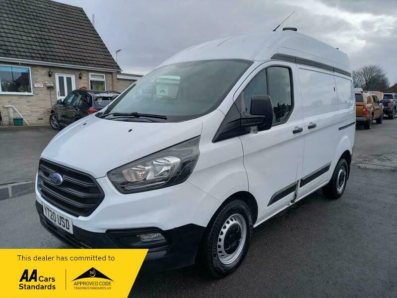 Ford Transit Custom 300 Leader P V YT20USD White #2