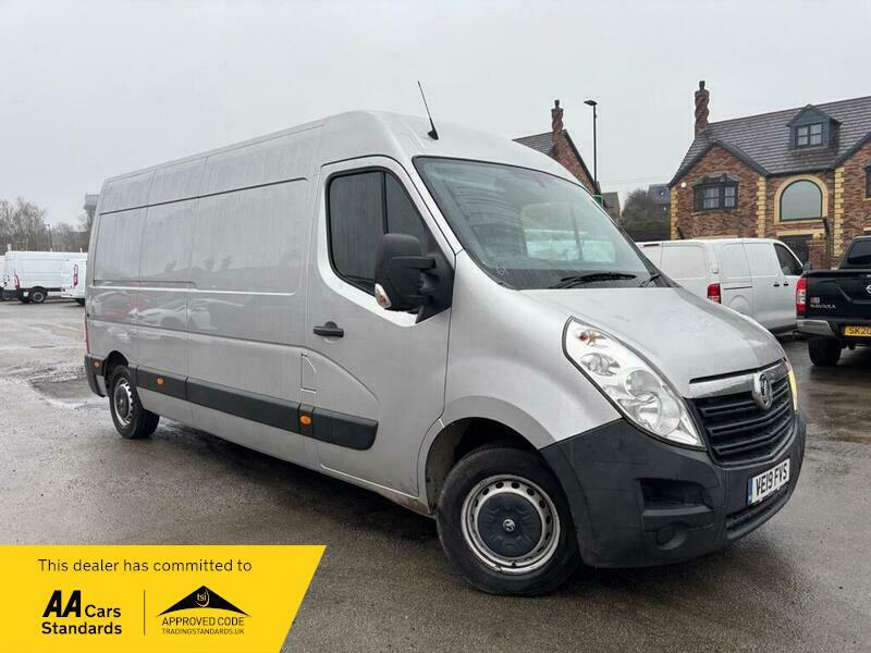 Vauxhall Movano L3h2 F3500 P V Silver