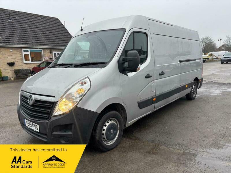 Vauxhall Movano L3h2 F3500 P V VE19FVS Silver #2