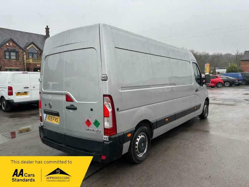 Vauxhall Movano L3h2 F3500 P V VE19FVS Silver #4