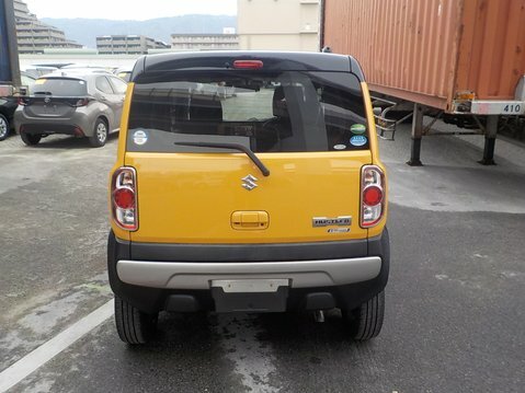 Suzuki Hustler Hybrid Turbo X Yellow #6