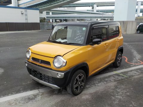 Suzuki Hustler Hybrid Turbo X Yellow #3