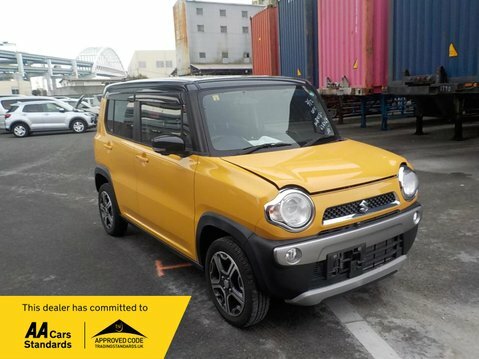 Suzuki Hustler Hybrid Turbo X Yellow