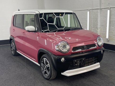 Suzuki Hustler Hybrid Turbo X Pink