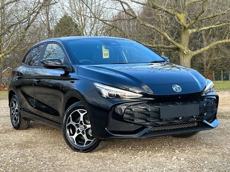 MG MG3 1.5 Hybrid Mhev Trophy Hatchback Hybri Black