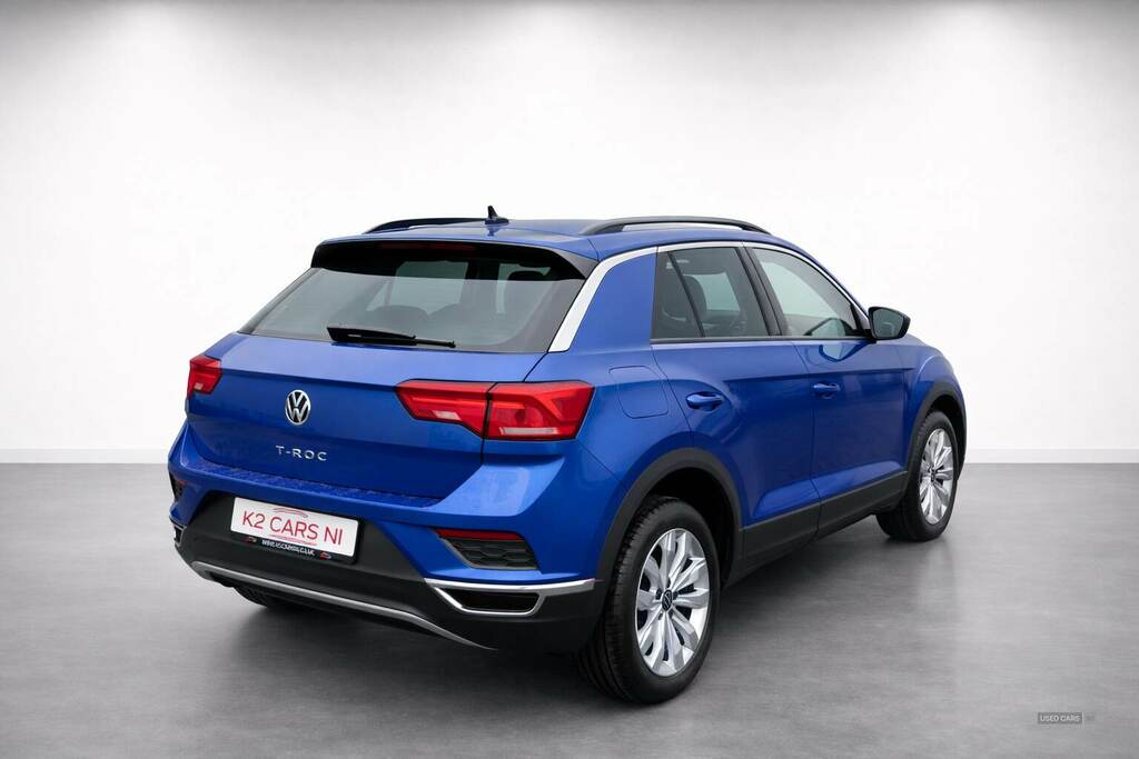 Volkswagen T-Roc 2.0 Tdi Evo Se WR21TZJ Blue #6