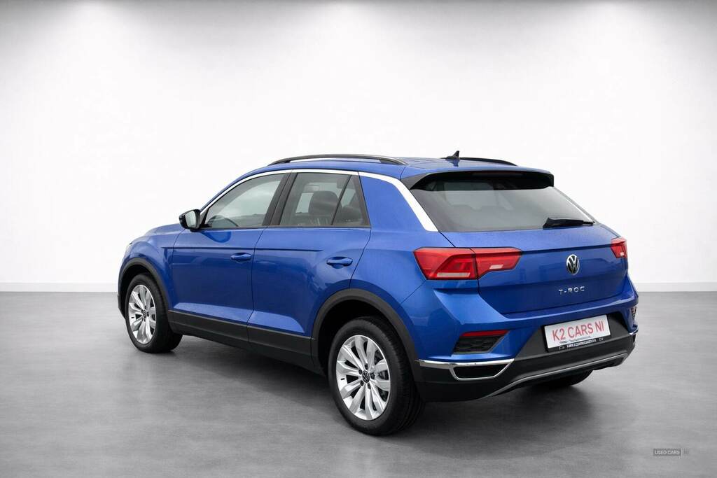 Volkswagen T-Roc 2.0 Tdi Evo Se WR21TZJ Blue #3