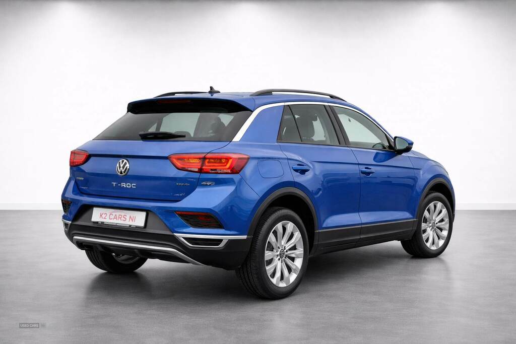 Volkswagen T-Roc 2.0 Tdi Evo Se WR21TZJ Blue #2