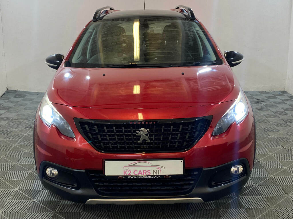 Peugeot 2008 1.6 Bluehdi 100 Gt Line NX18LBO Red #5