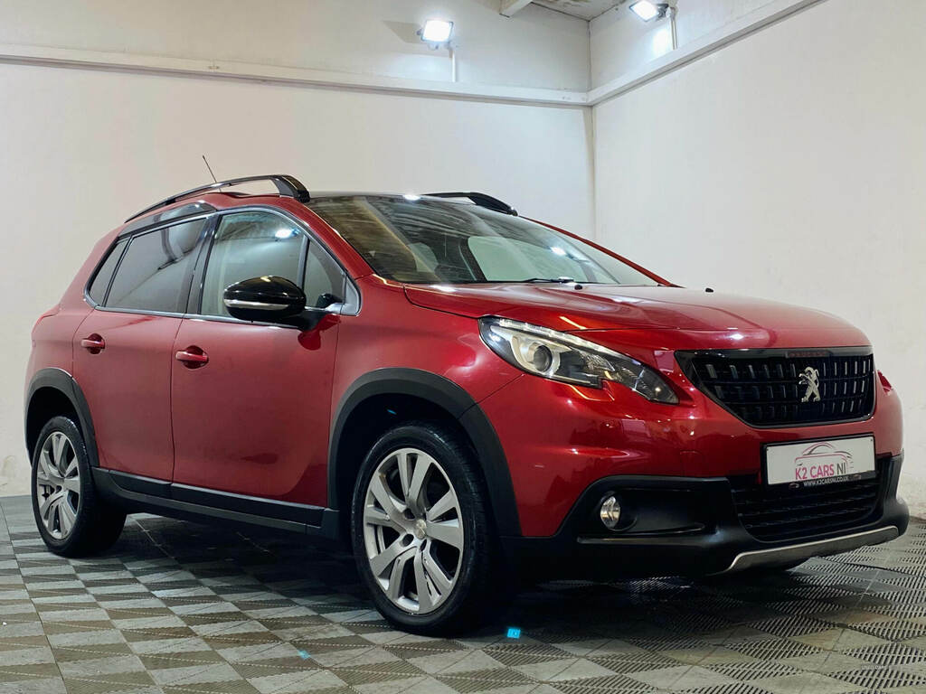 Peugeot 2008 1.6 Bluehdi 100 Gt Line NX18LBO Red #6