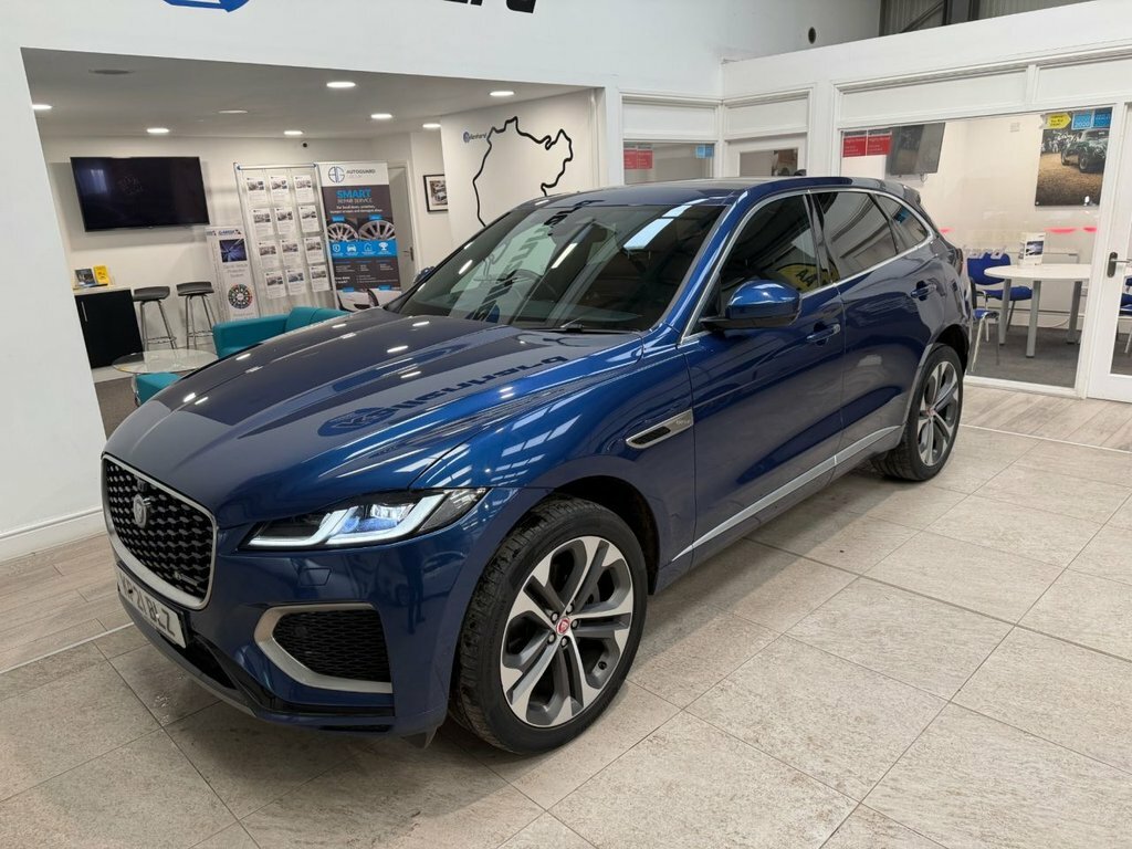 Jaguar F-Pace 2L R-dynamic Hse KP21BLZ Blue #4