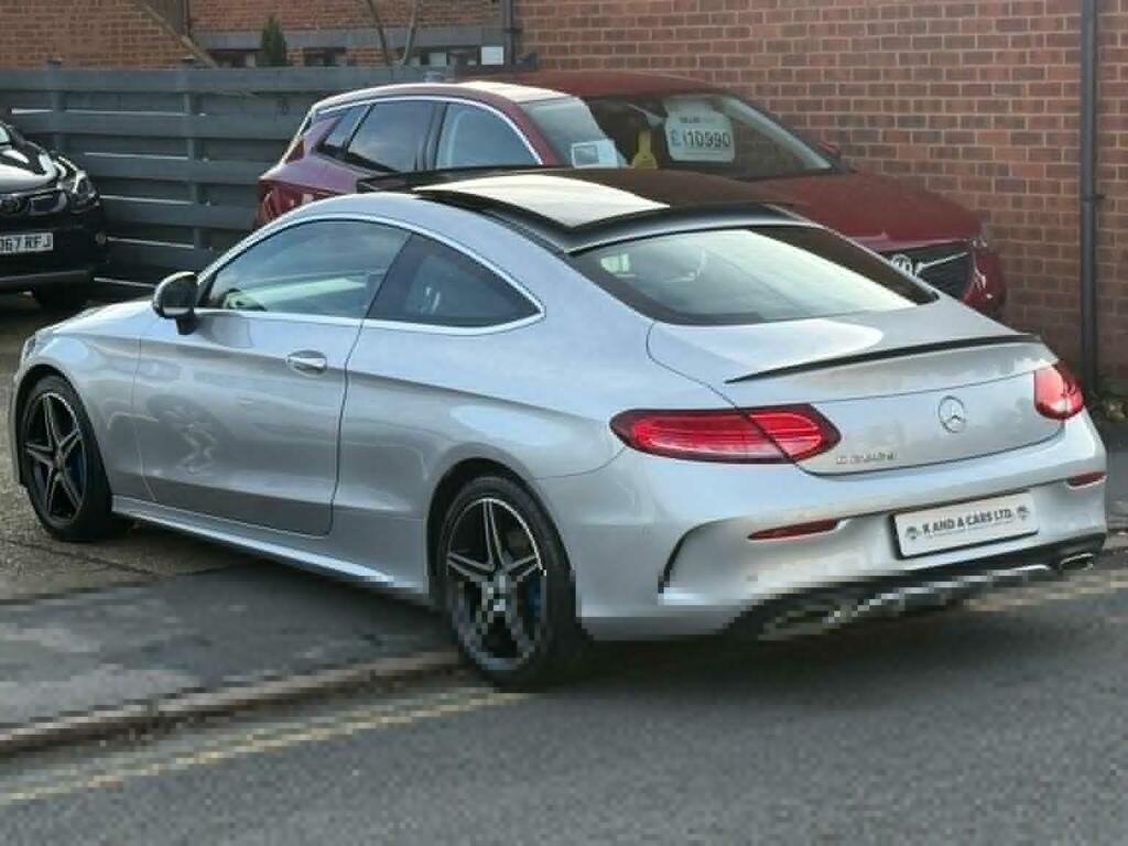 Mercedes-Benz C Class Coupe 2.1 C250d Amg Line Premium Plus G-tronic KS16SVG Silver #4