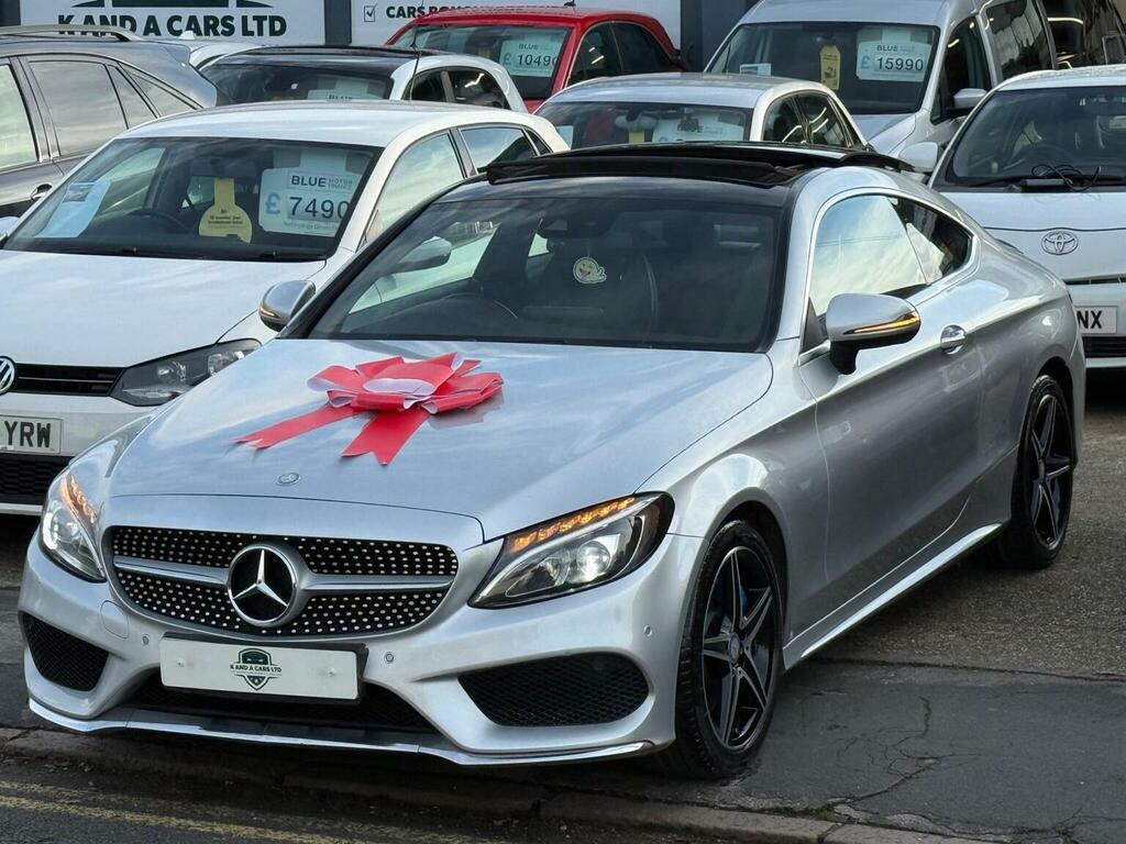 Mercedes-Benz C Class Coupe 2.1 C250d Amg Line Premium Plus G-tronic KS16SVG Silver #3