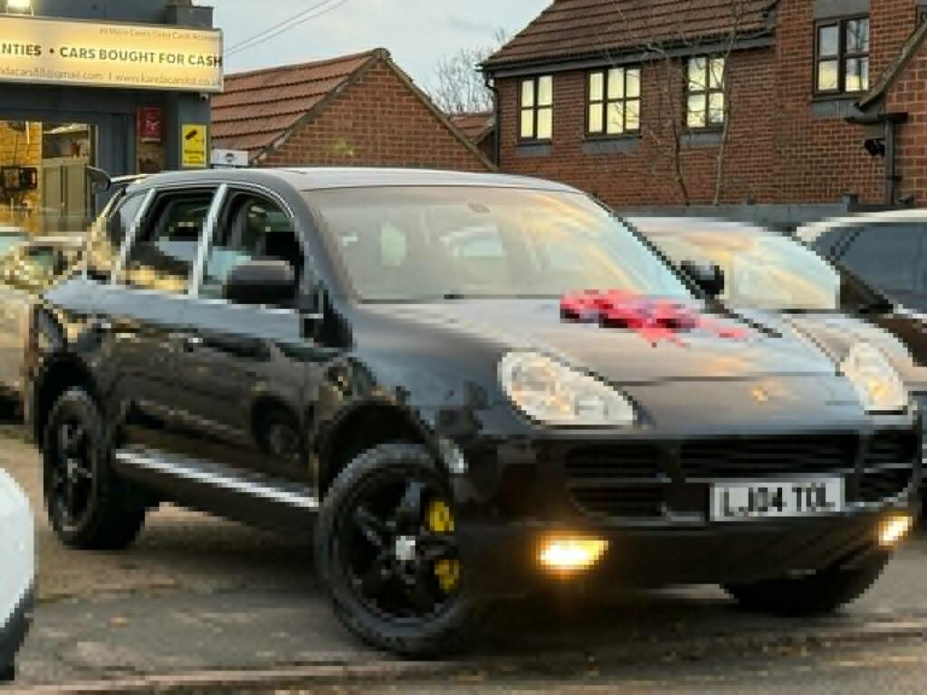 Porsche Cayenne Suv 3.2 V6 Tiptronic S Awd 200404 LJ04TOL Black #6