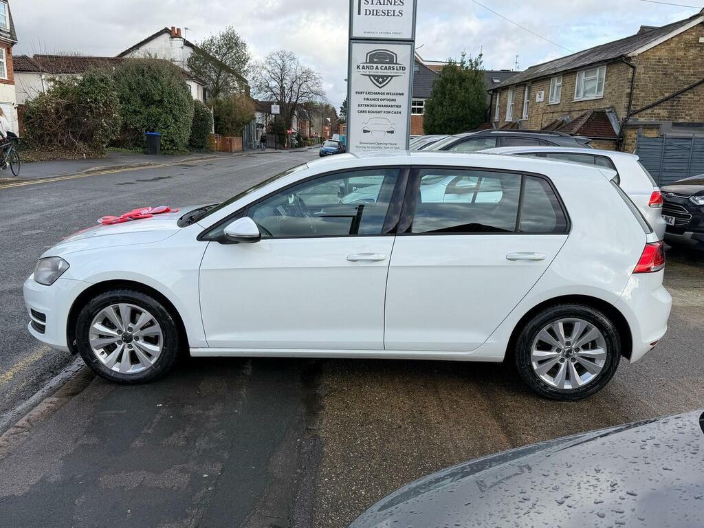 Volkswagen Golf Hatchback 1.4 Tsi Bluemotion Tech Se Euro 5 Ss YB13VRN White #6