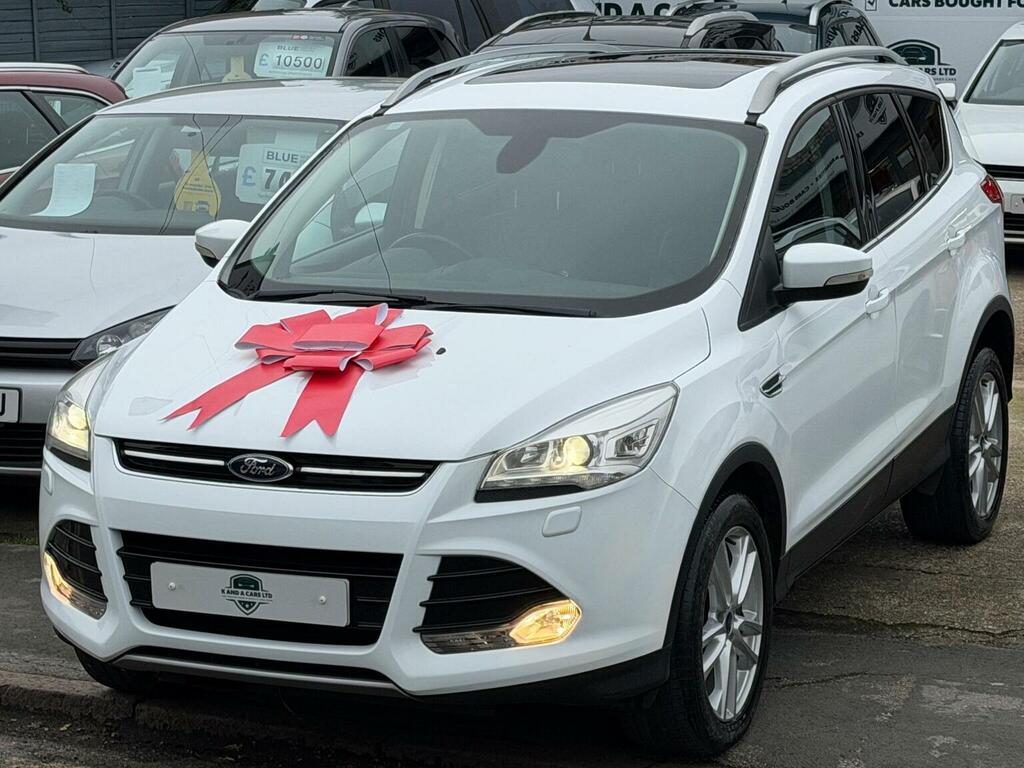 Ford Kuga Suv 1.6T Ecoboost Titanium X Awd Euro 5 Ss White #3