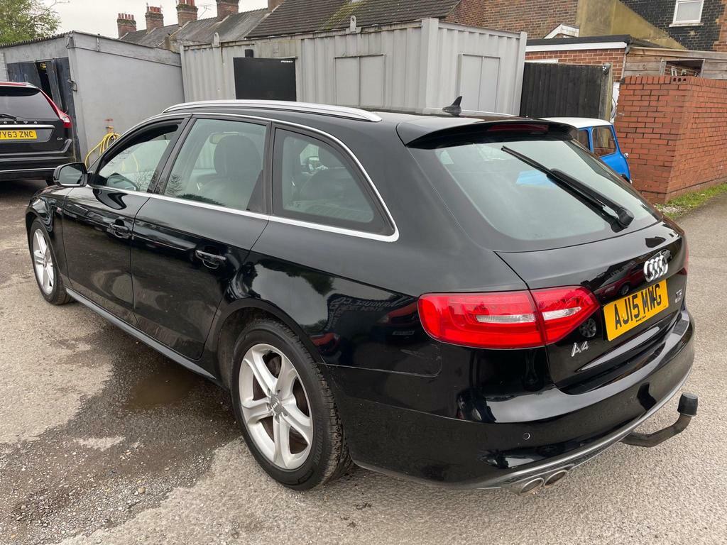 Audi A4 Avant 2.0 Tdi Ultra S Line Euro 6 S S AJ15MWG Black #6