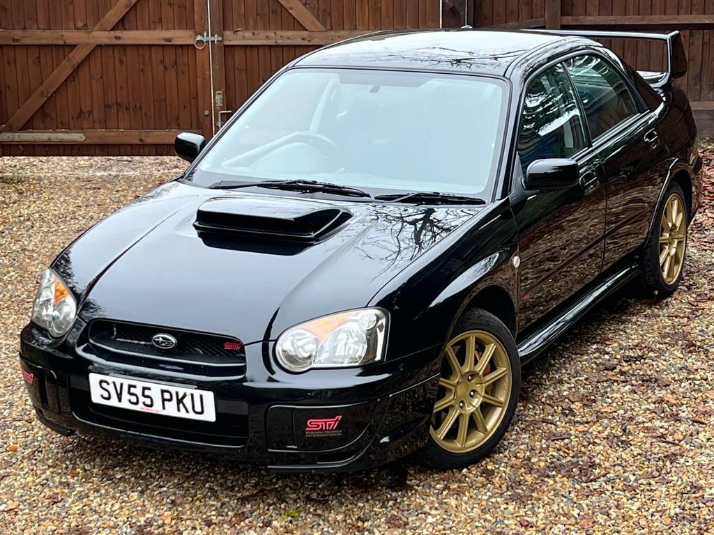 Subaru Impreza Type Uk Black #4