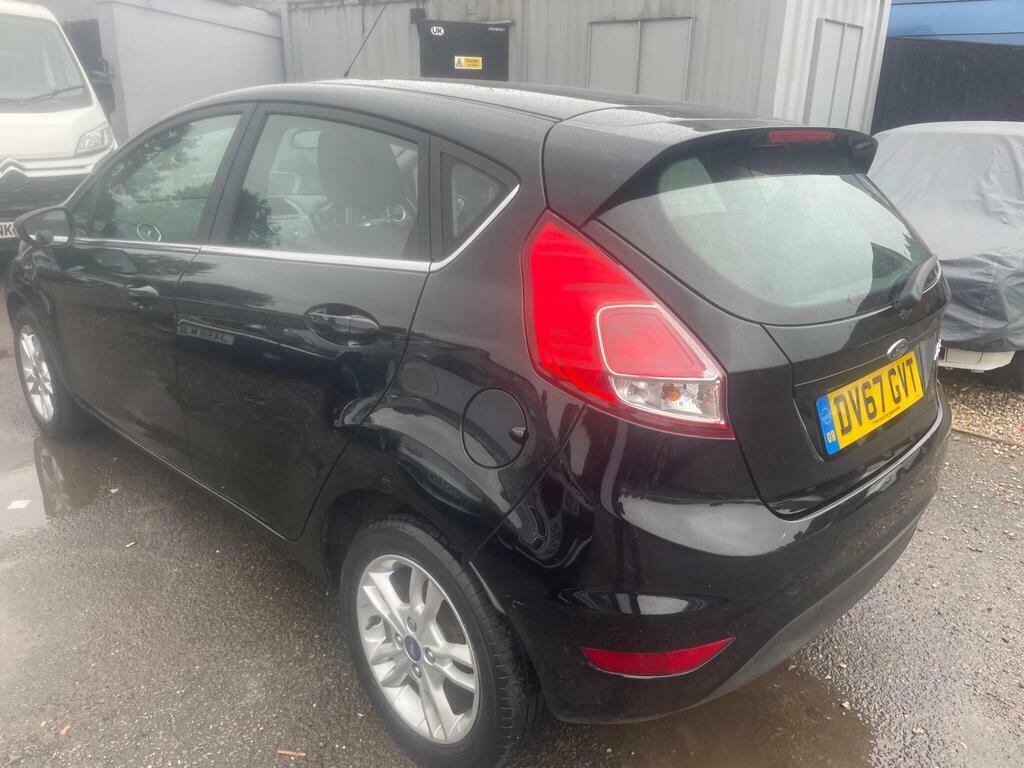 Ford Fiesta 1.25 Zetec Euro 6 DV67GVT Black #4
