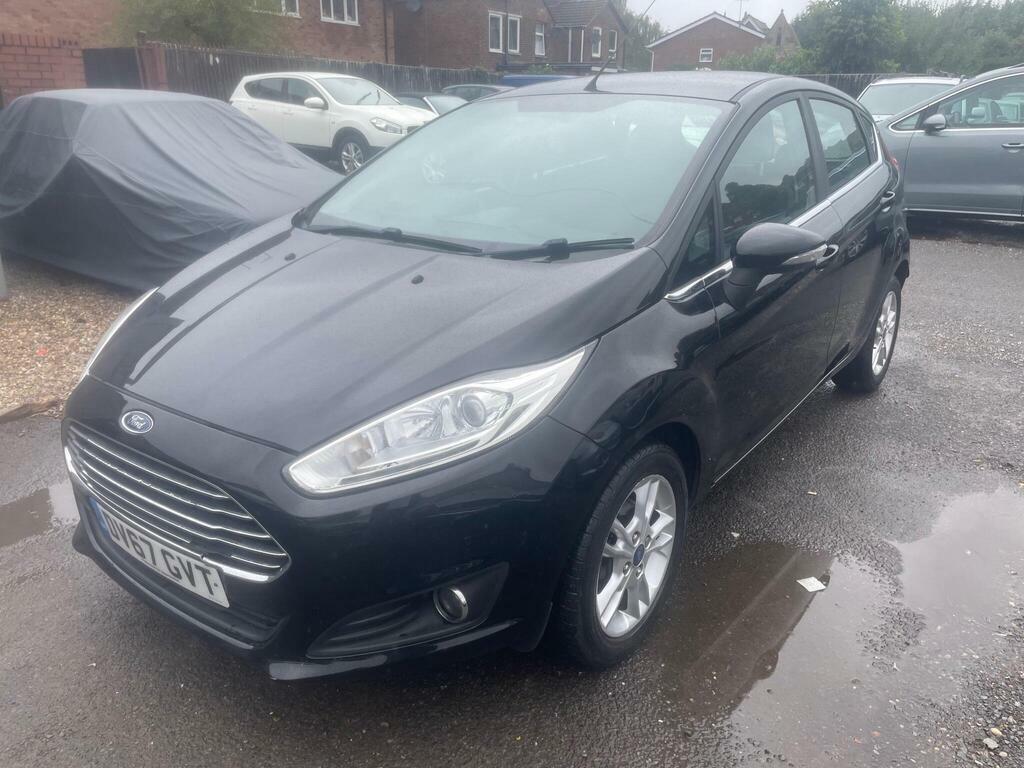Ford Fiesta 1.25 Zetec Euro 6 DV67GVT Black #3