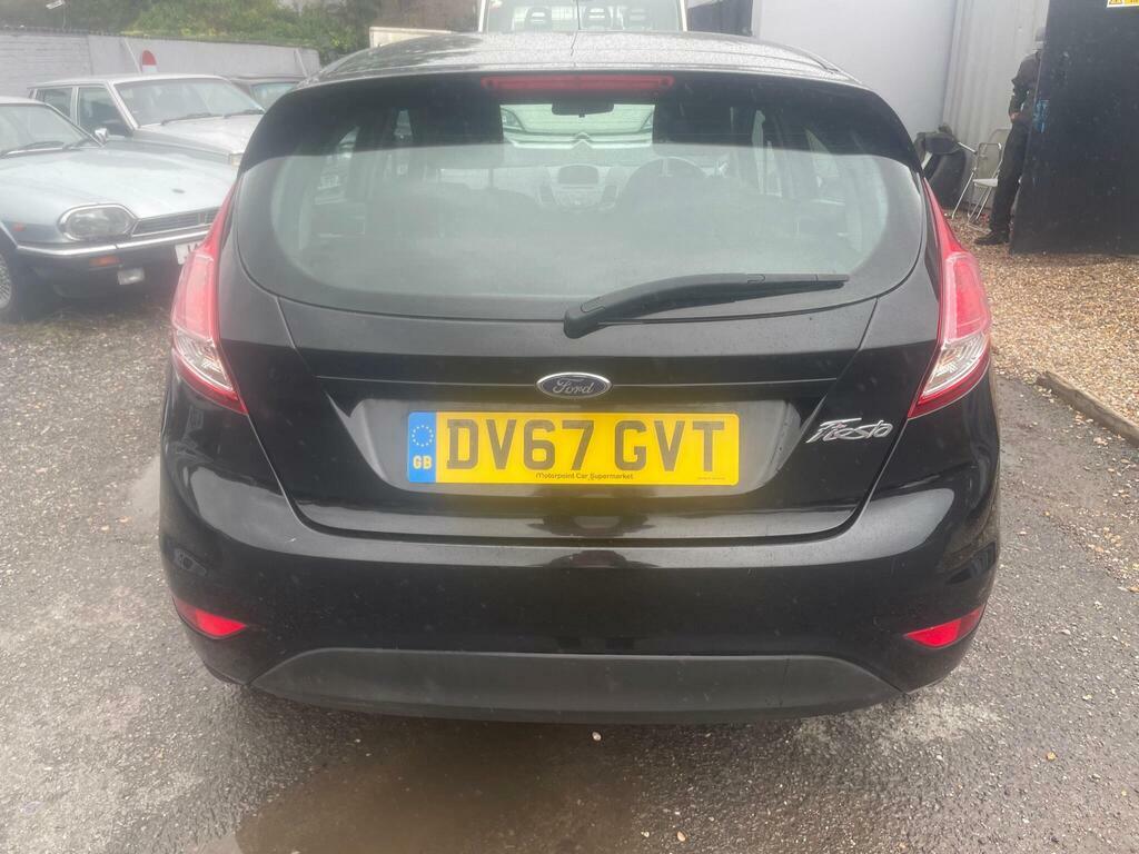 Ford Fiesta 1.25 Zetec Euro 6 DV67GVT Black #5