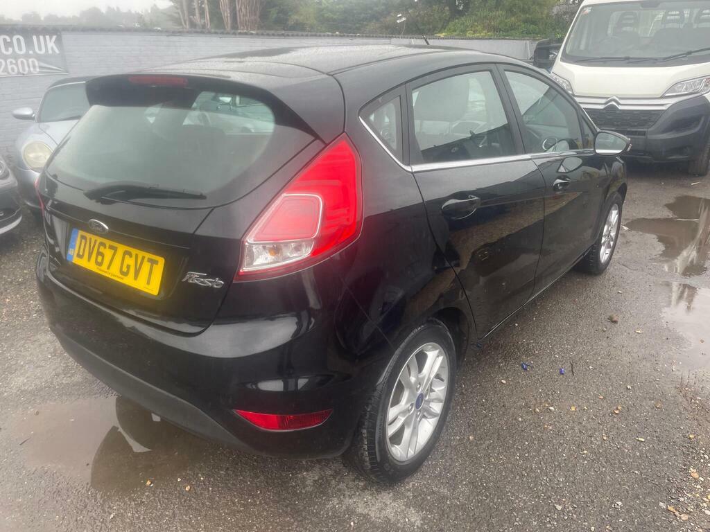 Ford Fiesta 1.25 Zetec Euro 6 DV67GVT Black #6