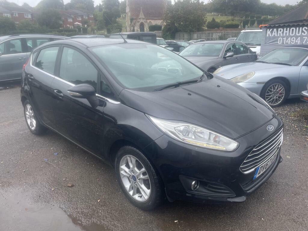 Ford Fiesta 1.25 Zetec Euro 6 Black