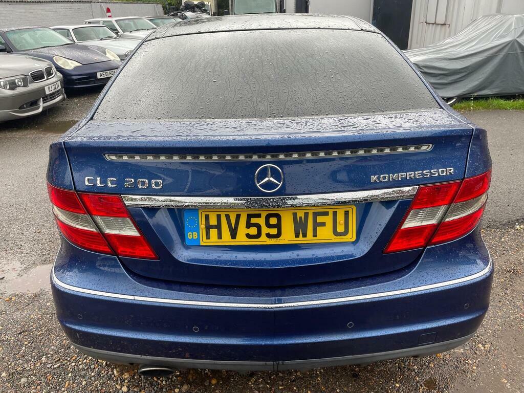Mercedes-Benz CLC Class 1.8 Clc200k Sport Coupe Euro 4 HV59WFU Blue #5