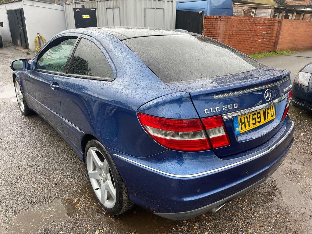 Mercedes-Benz CLC Class 1.8 Clc200k Sport Coupe Euro 4 HV59WFU Blue #4